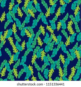 Leaf Seamless vector pattern