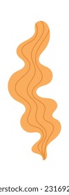 Leaf Of Seaweed Vector Illustration