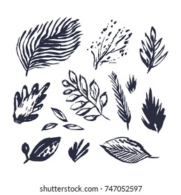 Leaf set
