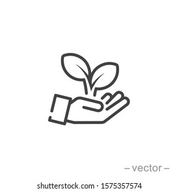 Leaf shoots with environmental protection signatures
