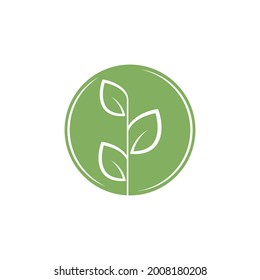 Design-Inspiration für das Logo von Leaf und Shutter Lens Aperture für Naturfotografen