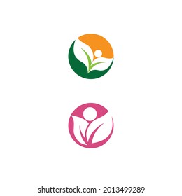 Leaf and Shutter Lens Aperture for Nature Photographer logo design inspiration