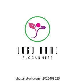Apertura de lentes de hoja y obturador para la naturaleza Inspiración en el diseño del logo del fotógrafo