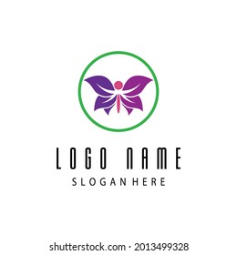 Leaf and Shutter Lens Aperture for Nature Photographer logo design inspiration
