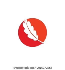 Design-Inspiration für das Logo von Leaf und Shutter Lens Aperture für Naturfotografen