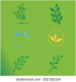 Leaf and Shutter Lens Aperture for Nature Photographer logo design inspiration
