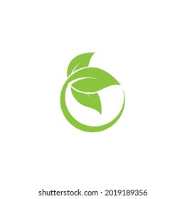 Leaf and Shutter Lens Aperture for Nature Photographer logo design inspiration