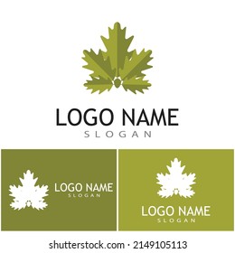 Leaf and Shutter Lens Aperture for Nature Photographer logo design inspiration