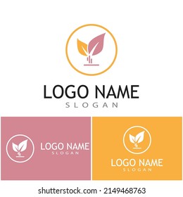 Design-Inspiration für das Logo von Leaf und Shutter Lens Aperture für Naturfotografen