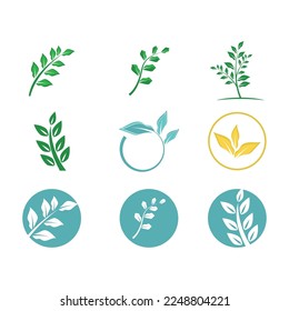 Leaf and Shutter Lens Aperture for Nature Photographer logo design inspiration