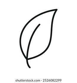 leaf sign symbol vector glyph color icon