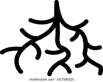 Leaf silhouette icon vector illustration