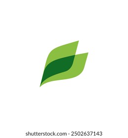 Blatt einfache F-Logo Design Vektor Vorlage. Buchstabe F mit Blattlogo, Vektor