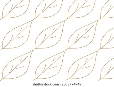 leaf sketch for background PowerPoint