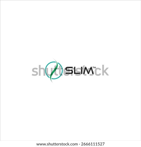 Leaf Slim logo in green and blue on a white background