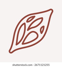 Diseño de Ilustración vectorial útil de moda de la obra de arte del símbolo de la hoja hermoso fondo colorido.eps