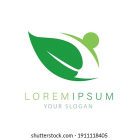 Ilustración del icono del vector del símbolo de la hoja
