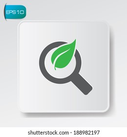 Leaf symbol,vector