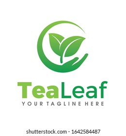 Leaf Tea Logo, Tea, Green Tea Logo Vector