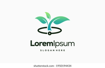 Leaf Tech logo designs, Green Technology logo designs concept vector