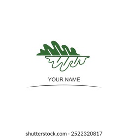 Leaf. template for company logo