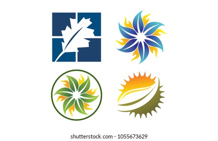 Leaf Template Vector Set