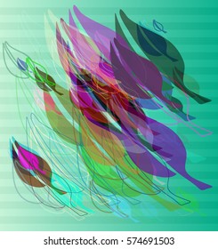 leaf texture idea