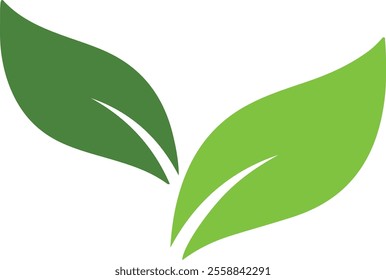 Leaf tree green nature logo go green