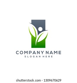 leaf tree logo