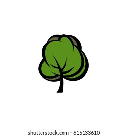 Leaf & Tree Logo Vector