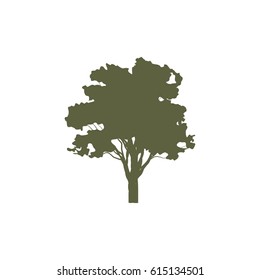 Leaf & Tree Swosh Vector