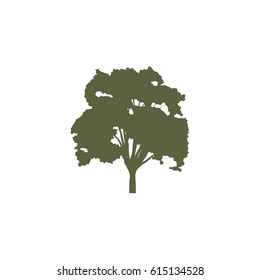Leaf & Tree Swosh Vector