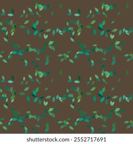 Vetor folha, textura de fundo, folhas isoladas, silhueta folha, padrão floral sem emenda, fundo abstrato, fundos natureza, textura sem emenda, fundo folhas, padrão vetorial