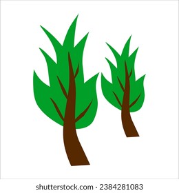 Leaf Vector Collection A variety of diverse and charming leaf vectors, High quality and visually attractive illustrations, representing various types of leaves, both printed and digital.