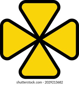 icono de línea de color de vector de hoja