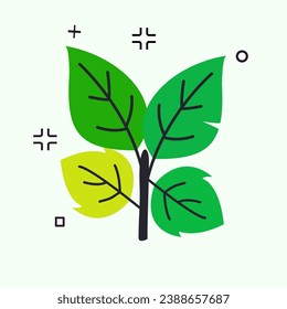 Leaf Vector Design, Icon, Symbol