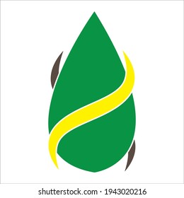 Leaf vector. Different shapes and colors of leaves, perfect for illustration, and various arts.