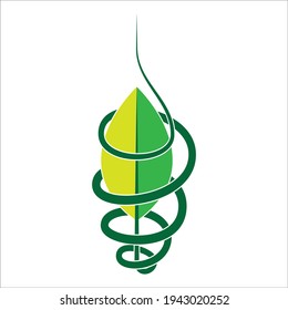 Leaf vector. Different shapes and colors of leaves, perfect for illustration, and various arts.