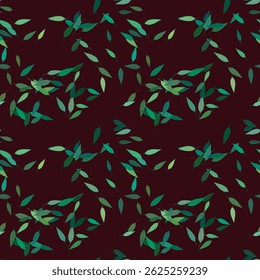 Leaf vector, floral background, pattern design, ornament pattern, background summer, leafs background, ornaments vector, background vector, seamless pattern, floral vector, backgrounds nature