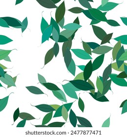Leaf vector, floral pattern, leaf seamless, floral design, nature backgrounds, leafs isolated, ornaments vector, leaf silhouette, leaf shape, background texture, seamless wallpaper