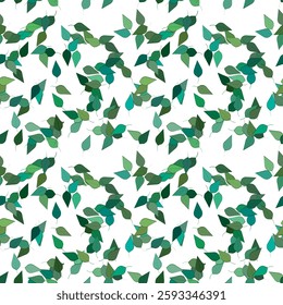 Leaf vector, floral seamless pattern, background summer, vector pattern, ornamental pattern, vector shapes, vector design, seamless wallpaper, leaf shape, floral design, leaf background