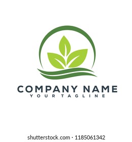 Leaf Vector Graphic Download Template Modern