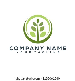 Leaf Vector Graphic Download Template Modern