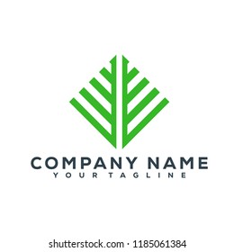 Leaf Vector Graphic Download Template Modern