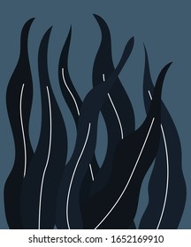 Leaf vector graphic illustration graphic design.