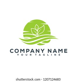 Leaf Vector Graphic Template Download Modern