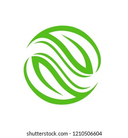 Leaf Vector Graphic Template Download Modern