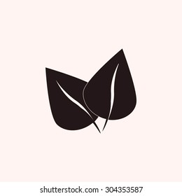 leaf vector icon