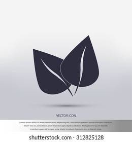 	leaf vector icon
