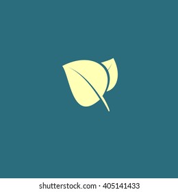 leaf vector icon